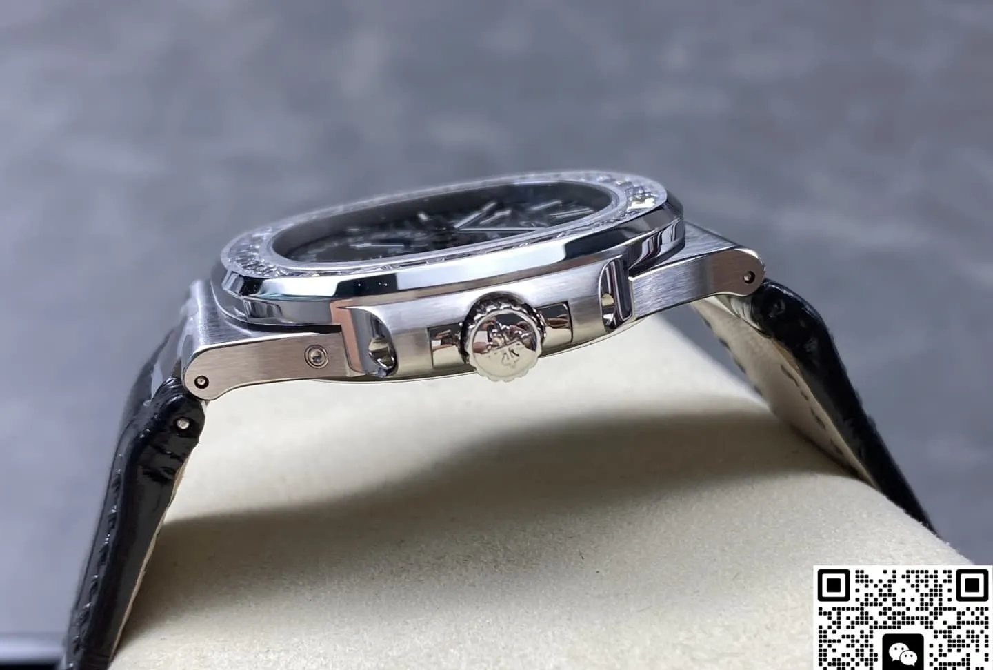 PPF Factory Patek Philippe Nautilus 5712 Diamond bezel 1:1 Best Edition Replica Watch