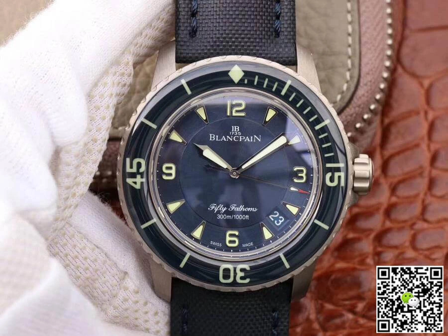 Blancpain Fifty Fathoms 5015-12B40-O52A ZF Factory 1:1 Best Edition Replica Watch Swiss ETA2836-2