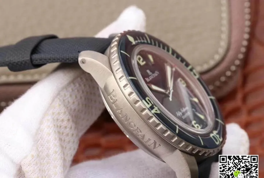 Blancpain Fifty Fathoms 5015-12B40-O52A ZF Factory 1:1 Best Edition Replica Watch Swiss ETA2836-2