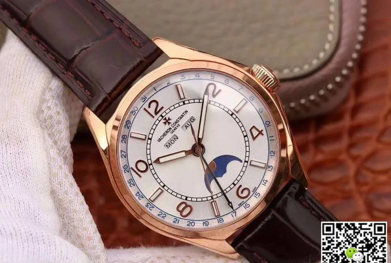 Vacheron Constantin FiftySix Day-Date 4000E 000R-B438 1:1 Best Edition Replica Watch Swiss ETA2460-QCL