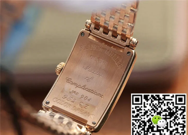 Franck Muller LONG ISLAND 952 Ladies ABF Factory 1:1 Best Edition Replica Watch Gold Diamond Bezel