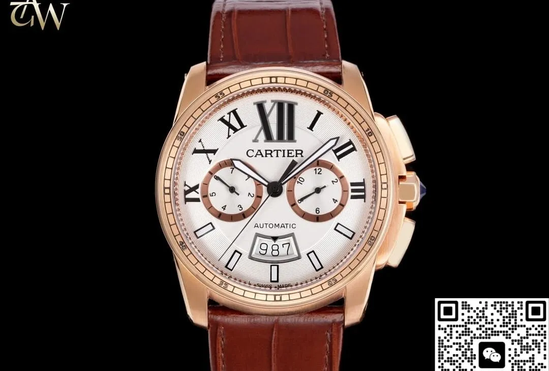 GAW Factory Cartier Calibre de W7100044 1:1 Best Edition Replica Watch