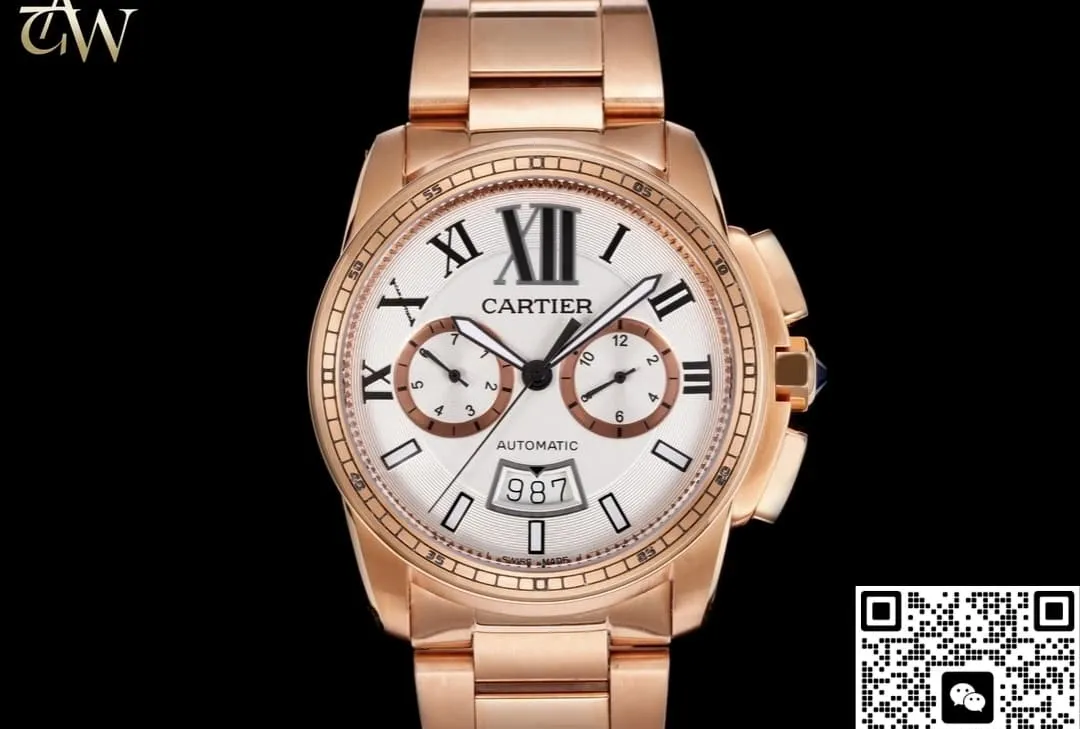 GAW Factory Cartier Calibre de W7100047 1:1 Best Edition Replica Watch