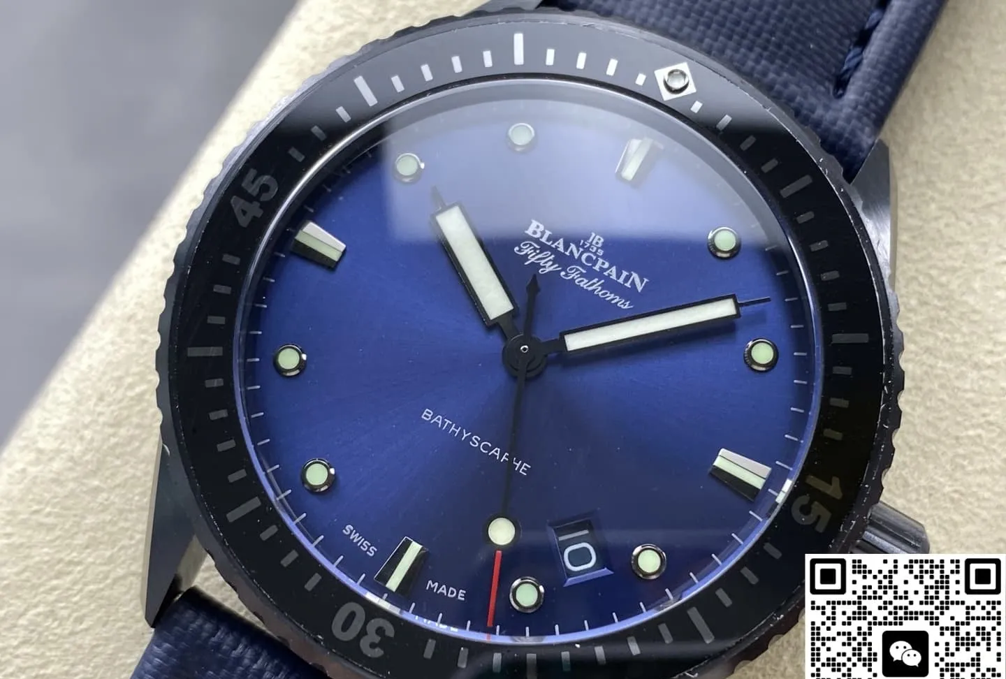 GF Factory Blancpain Fifty Fathoms 5000A-0140-O52A 1:1 Best Edition Replica Watch