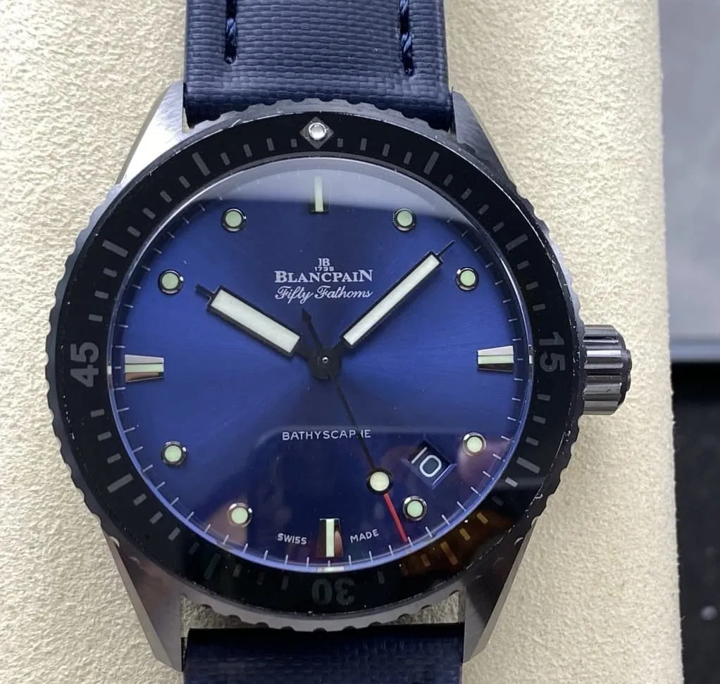 GF Factory Blancpain Fifty Fathoms 5000A-0140-O52A 1:1 Best Edition Replica Watch