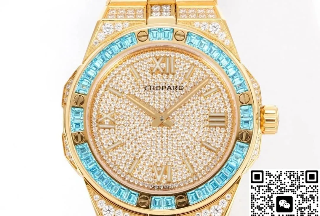 GH Factory Chopard Alpine Eagle Full Diamond 1:1 Best Edition Replica Watch