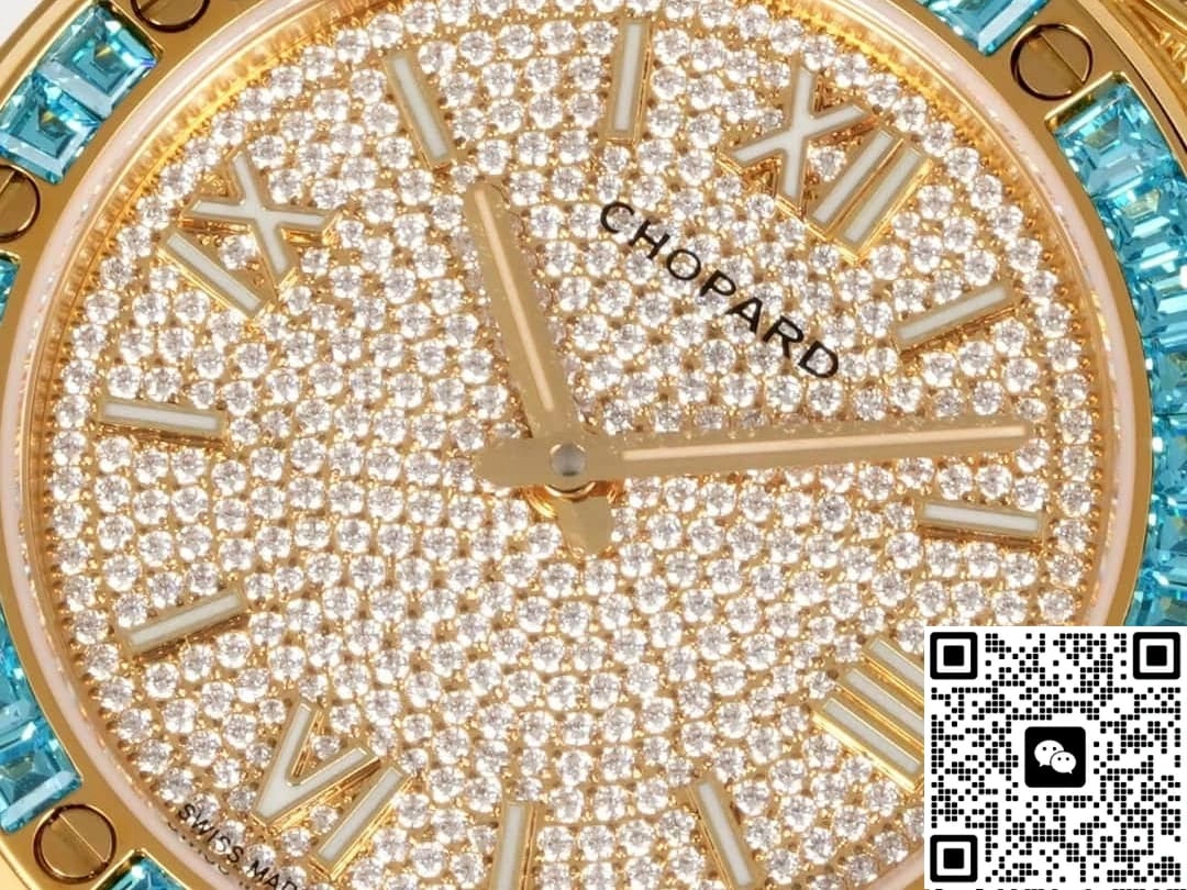 GH Factory Chopard Alpine Eagle Full Diamond 1:1 Best Edition Replica Watch