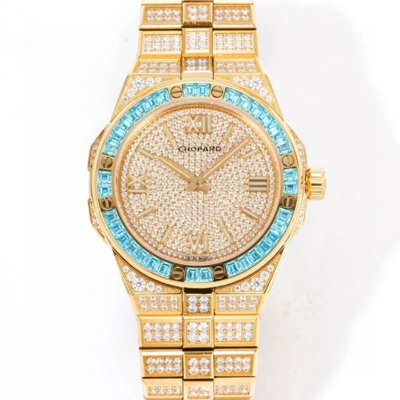 GH Factory Chopard Alpine Eagle Full Diamond 1:1 Best Edition Replica Watch