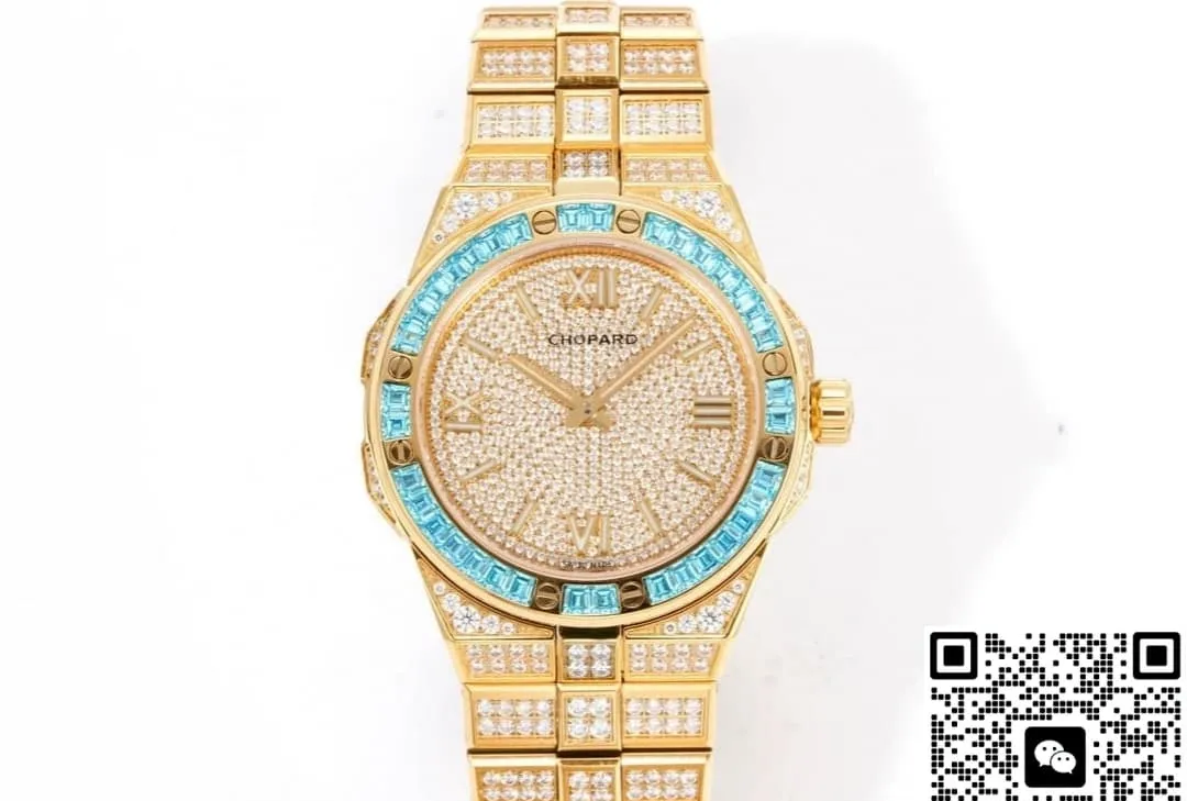 GH Factory Chopard Alpine Eagle Full Diamond 1:1 Best Edition Replica Watch