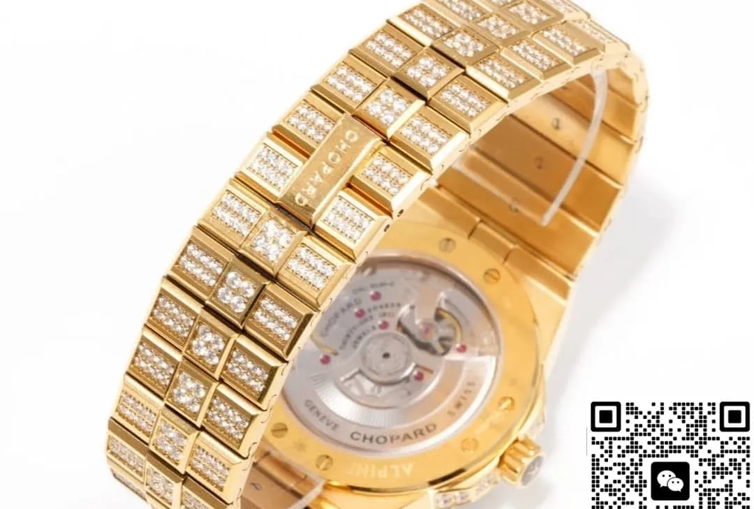 GH Factory Chopard Alpine Eagle Full Diamond 1:1 Best Edition Replica Watch