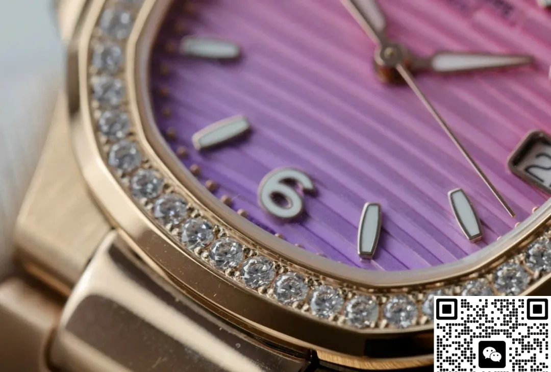 GR Factory Patek Philippe 7010R Pink dial 1:1 Best Edition Replica Watch