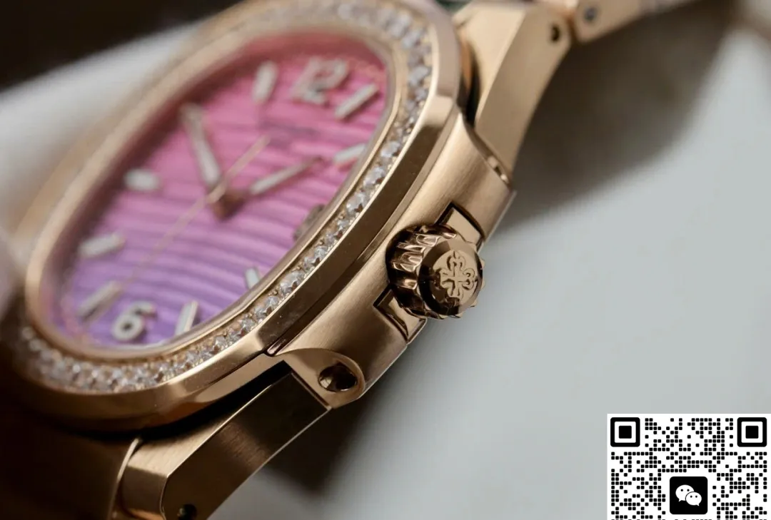 GR Factory Patek Philippe 7010R Pink dial 1:1 Best Edition Replica Watch