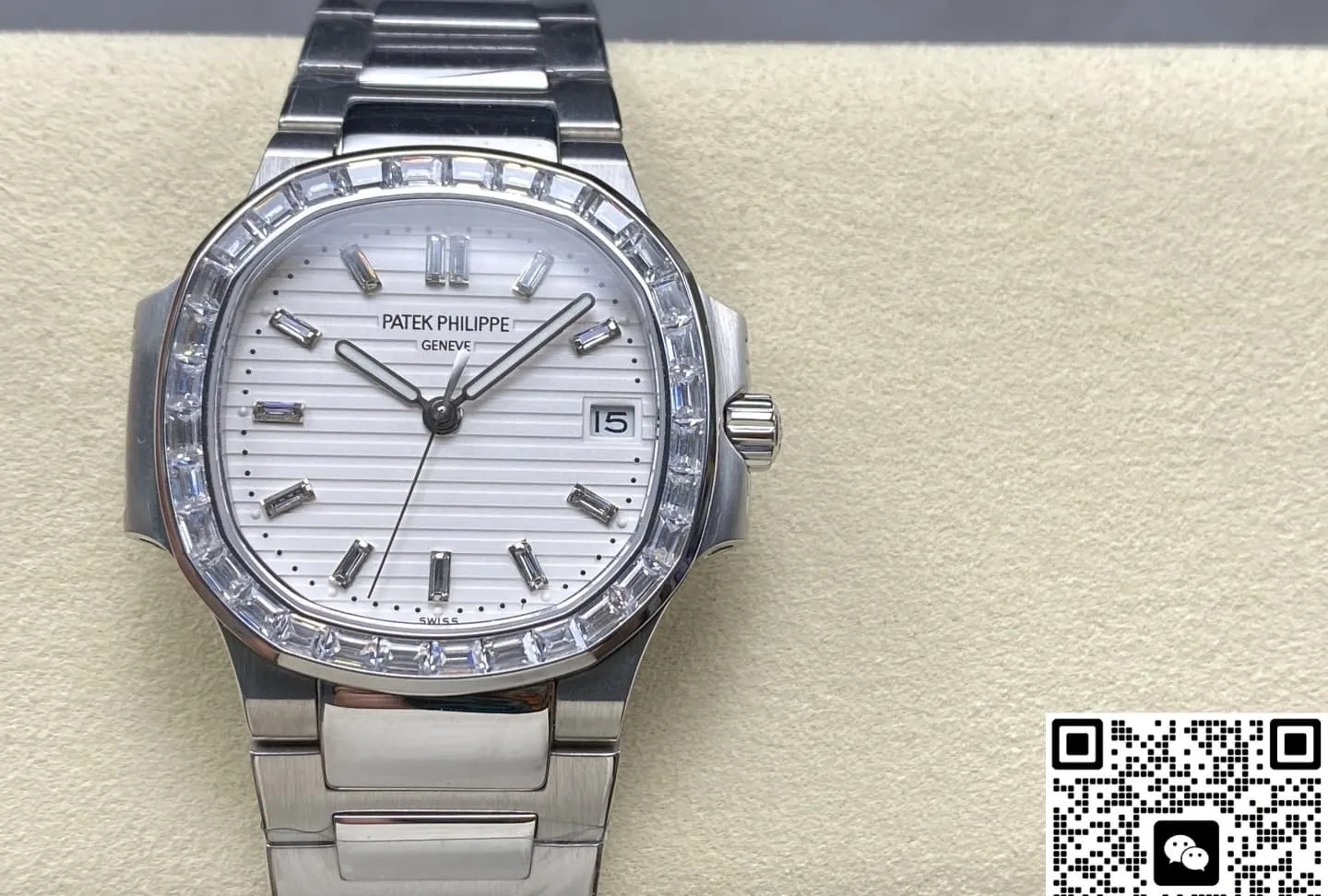GR Factory Patek Philippe Nautilus 5711 White dial 1:1 Best Edition Replica Watch
