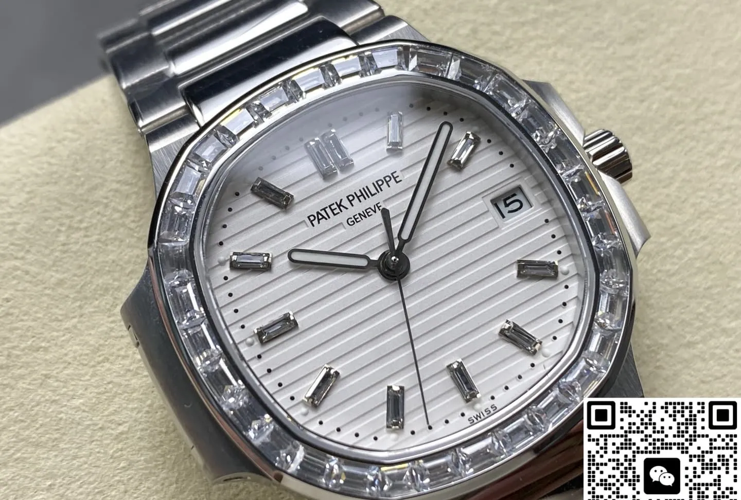 GR Factory Patek Philippe Nautilus 5711 White dial 1:1 Best Edition Replica Watch