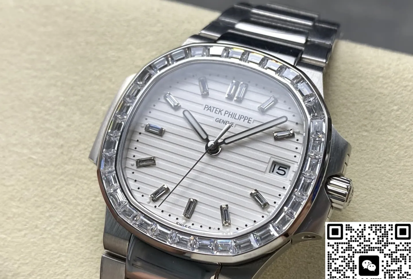 GR Factory Patek Philippe Nautilus 5711 White dial 1:1 Best Edition Replica Watch