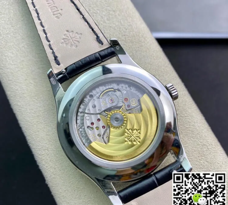 Patek Philippe Grand Complications 5205G KM Factory 1:1 Best Edition Replica Watch Leather Strap