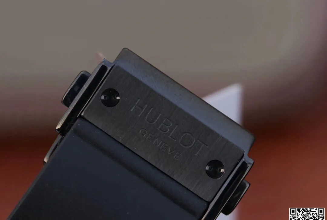 Hublot Big Bang Hollow Tourbillon 1:1 Best Edition Replica Watch Black Strap