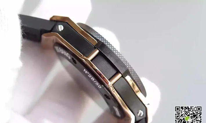 Hublot Big Bang Hollow Tourbillon 1:1 Best Edition Replica Watch Rubber Strap