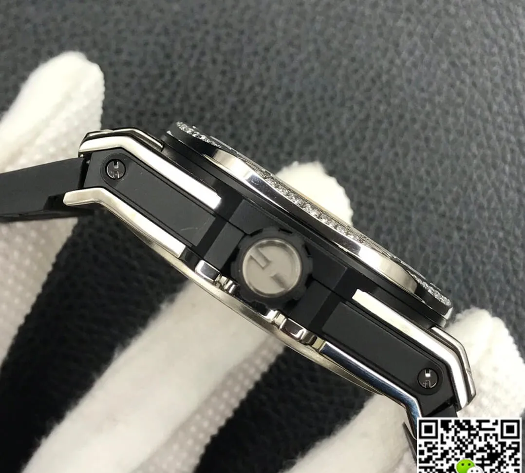 Hublot Big Bang WWF Factory 1:1 Best Edition Replica Watch Diamond Blue Dial