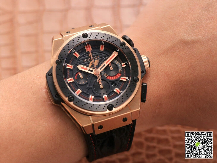 Hublot King Power Ferrari F1 V6 Factory 1:1 Best Edition Replica Watch Black Dial