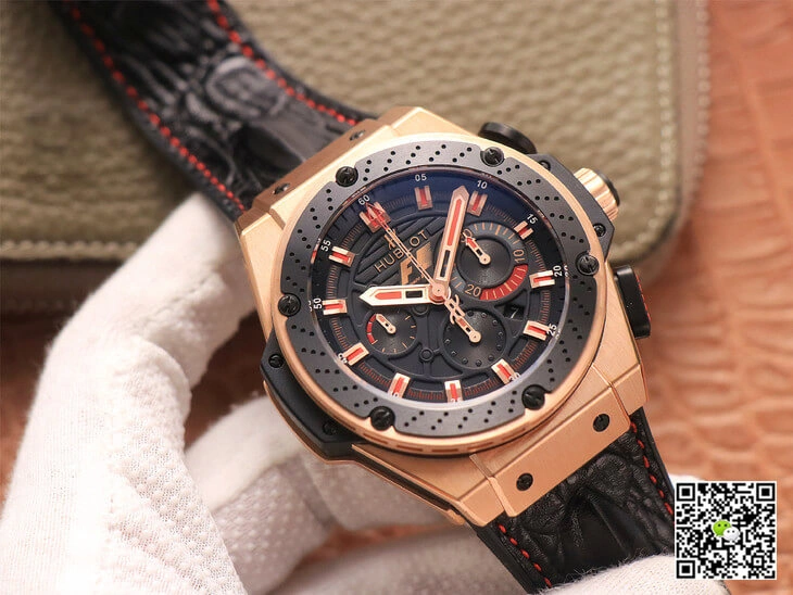 Hublot King Power Ferrari F1 V6 Factory 1:1 Best Edition Replica Watch Black Dial