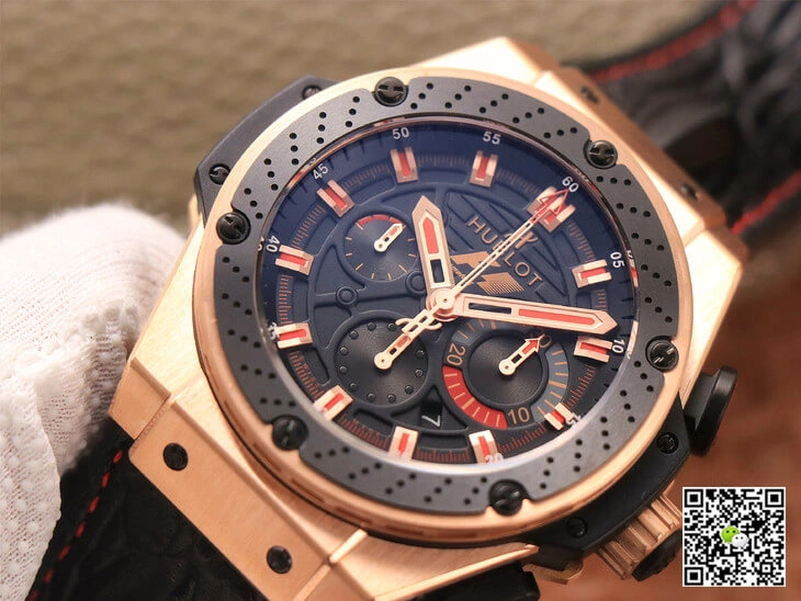 Hublot King Power Ferrari F1 V6 Factory 1:1 Best Edition Replica Watch Black Dial