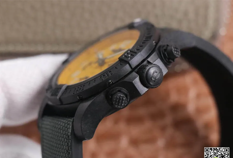 Breitling Avenger Hurricane 12H XB0180E41I1W1 GF Factory 1:1 Best Edition Replica Watch Yellow Dial