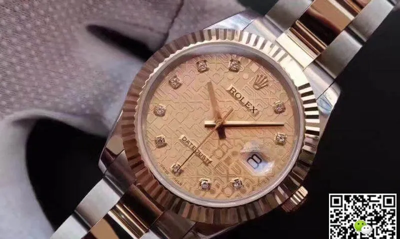 Rolex Datejust II 126333-13 Gold Dial 1:1 Best Edition Replica Watch Swiss ETA2836-2 Gold Wrapped