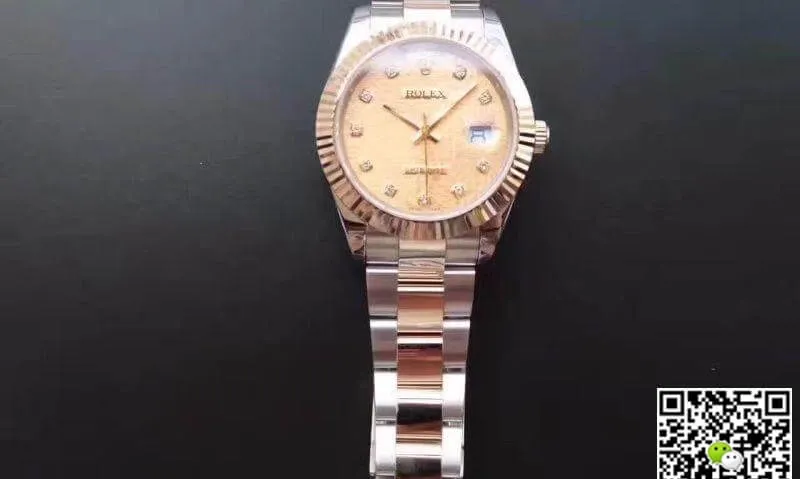 Rolex Datejust II 126333-13 Gold Dial 1:1 Best Edition Replica Watch Swiss ETA2836-2 Gold Wrapped