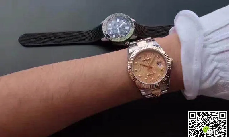 Rolex Datejust II 126333-13 Gold Dial 1:1 Best Edition Replica Watch Swiss ETA2836-2 Gold Wrapped