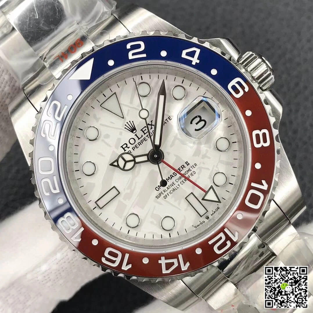 Rolex GMT Master II 126719BLRO-0002 GM Factory 1:1 Best Edition Replica Watch Stainless Steel Strap