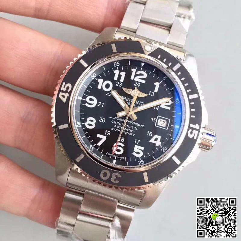 Breitling Superocean II A17392D7 BD68 GF Factory 1:1 Best Edition Replica Watch Swiss ETA2824 Black Dial