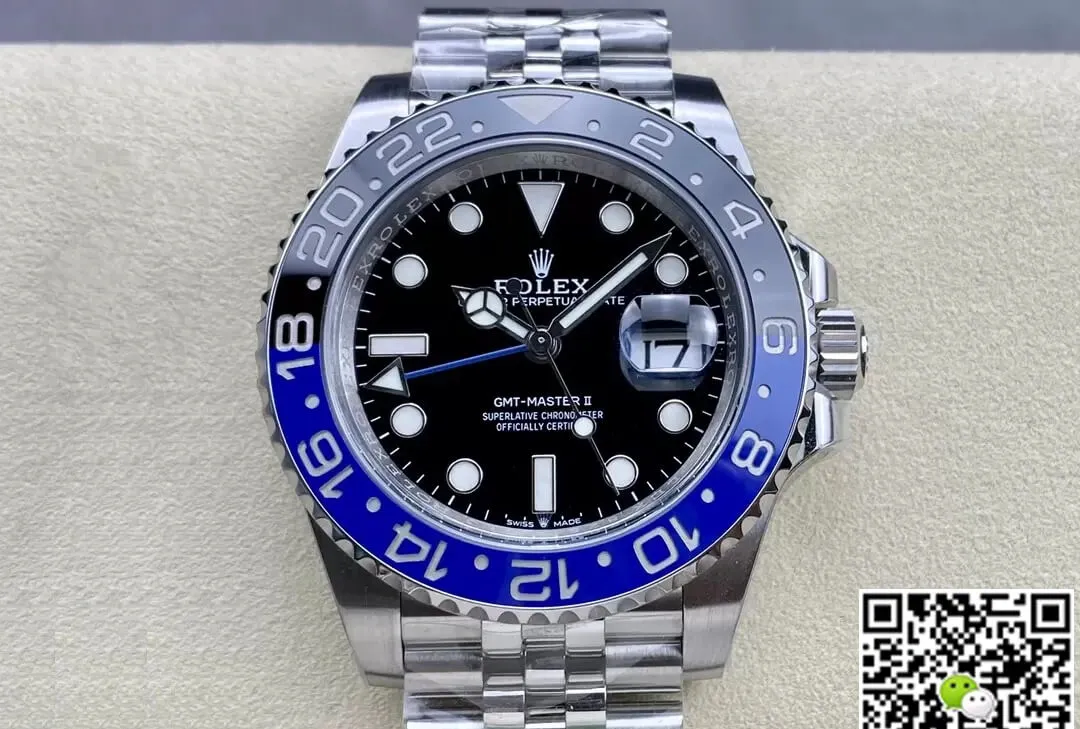 Rolex GMT Master II M126710BLNR-0002 C+ Factory 1:1 Best Edition Replica Watch Stainless Steel Strap