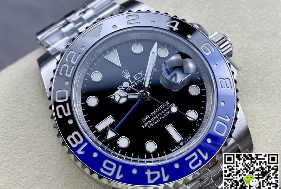 Rolex GMT Master II M126710BLNR-0002 C+ Factory 1:1 Best Edition Replica Watch Stainless Steel Strap