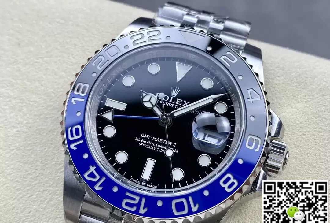 Rolex GMT Master II M126710BLNR-0002 C+ Factory 1:1 Best Edition Replica Watch Stainless Steel Strap