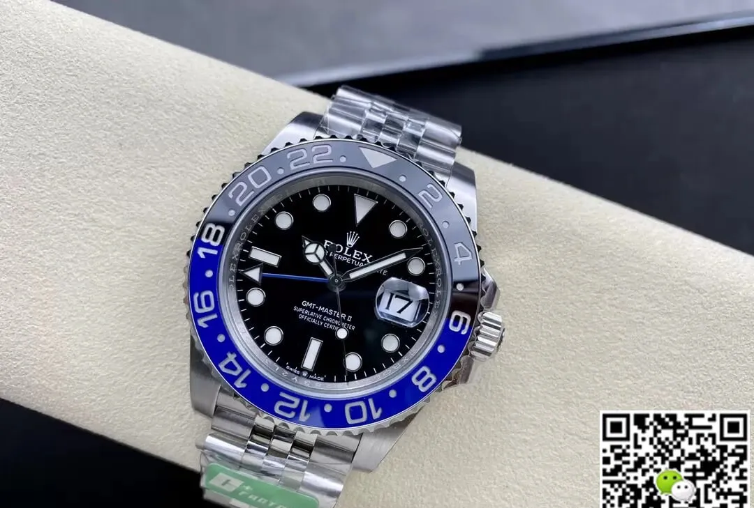Rolex GMT Master II M126710BLNR-0002 C+ Factory 1:1 Best Edition Replica Watch Stainless Steel Strap