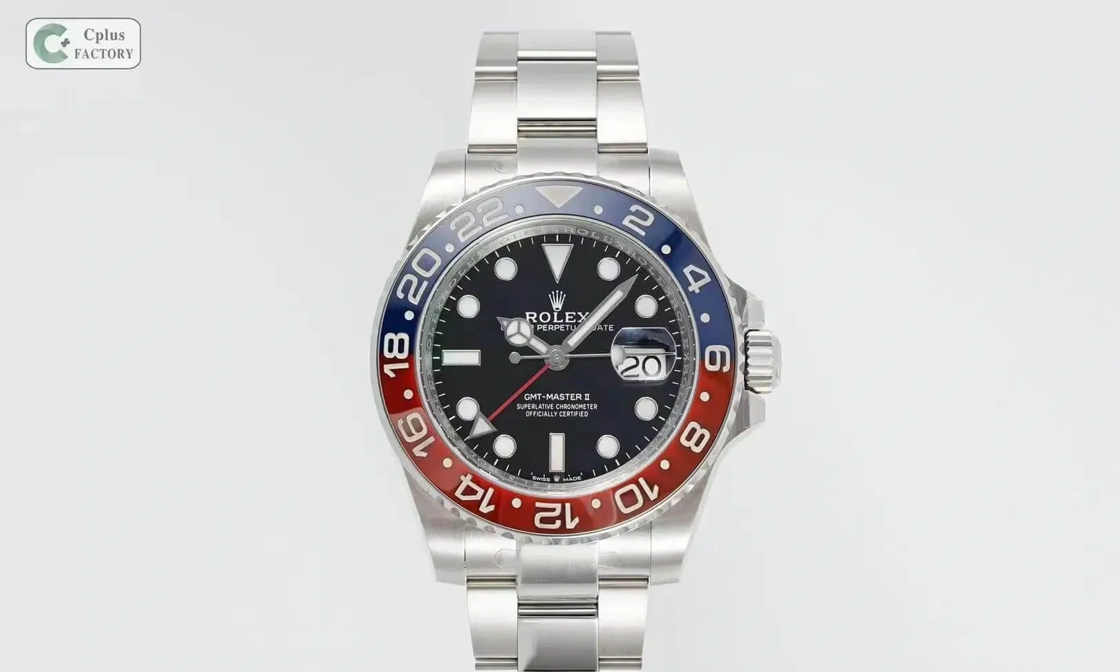 Rolex GMT Master II M126710BLRO-0002 C+ Factory 1:1 Best Edition Replica Watch Black Dial JF Replica