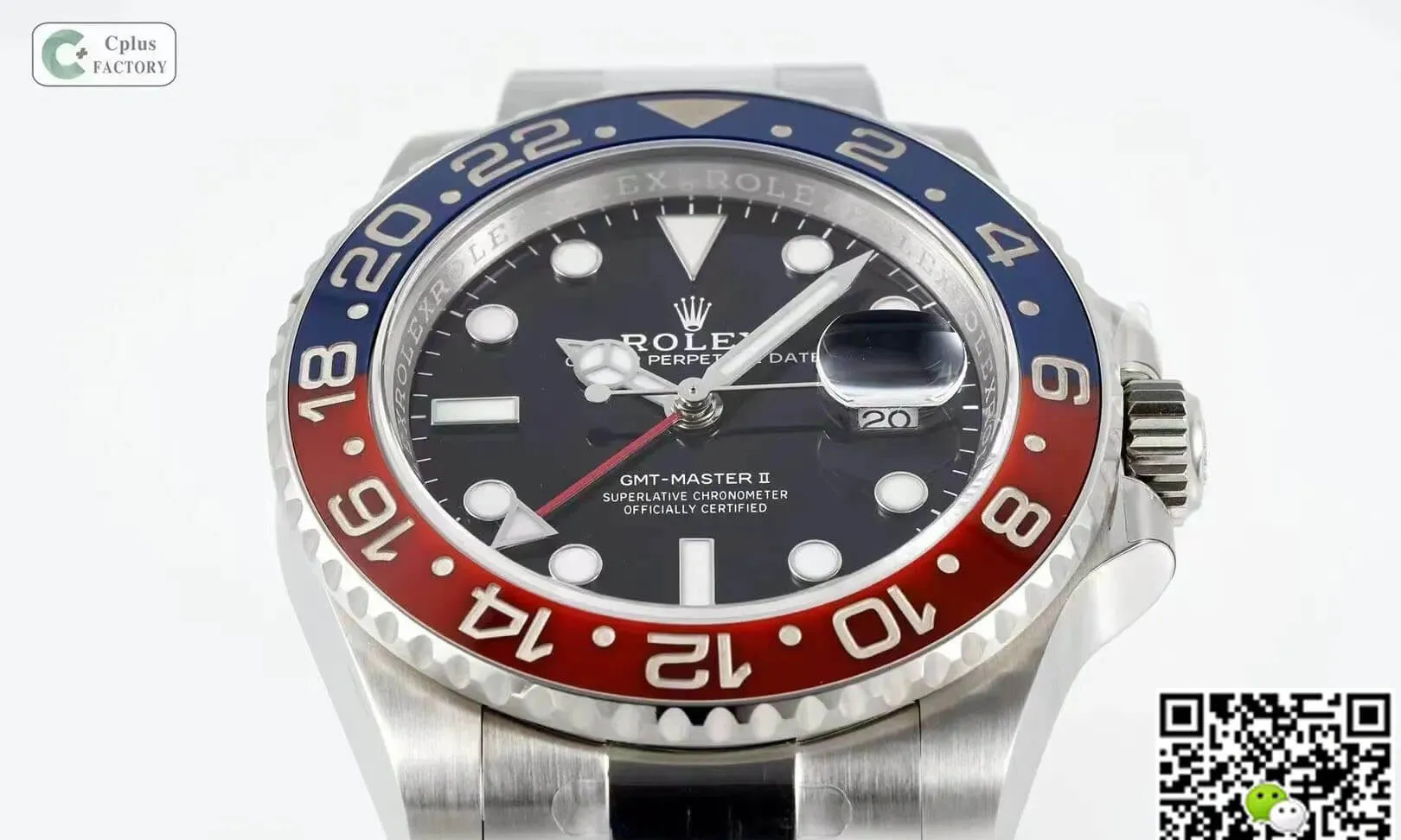 Rolex GMT Master II M126710BLRO-0002 C+ Factory 1:1 Best Edition Replica Watch Black Dial JF Replica