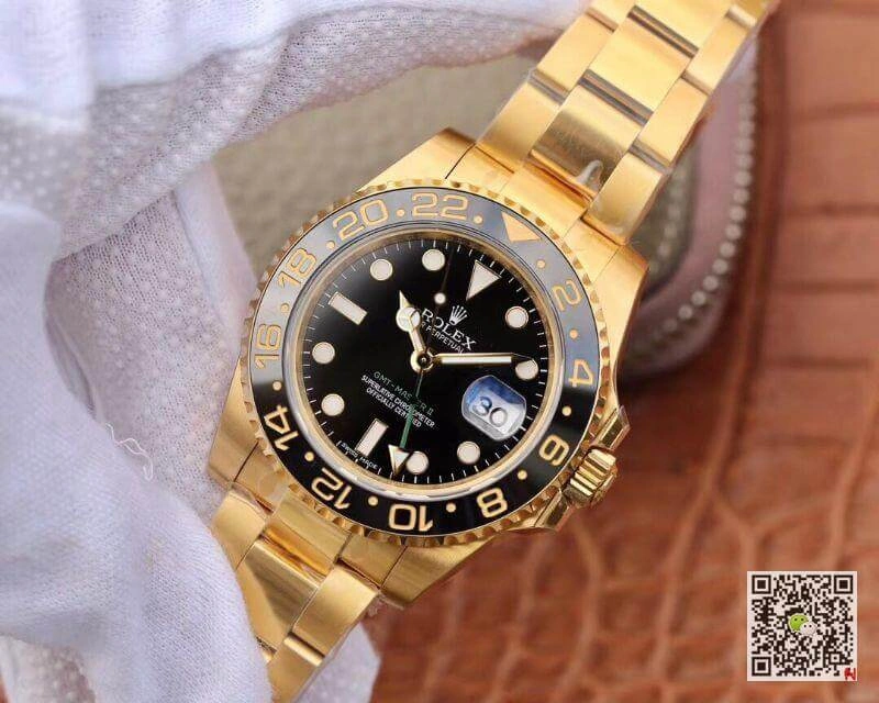 Rolex GMT Master II 116718 40mm EW Factory 1:1 Best Edition Replica Watch Swiss ETA2836 Black Dial