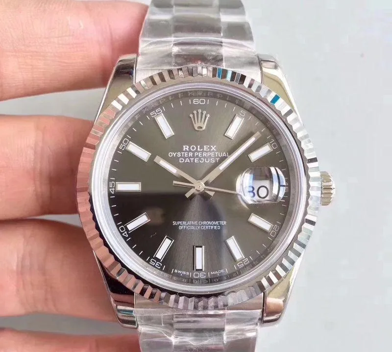Rolex Datejust II M126334-0014 EW Factory 1:1 Best Edition Replica Watch Swiss ETA3235 Gray Dial
