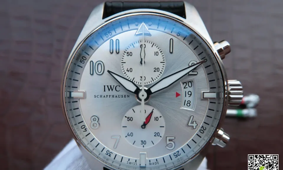 IWC Pilot JU-AIR Special Edition IW387809 ZF Factory 1:1 Best Edition Replica Watch Black Strap