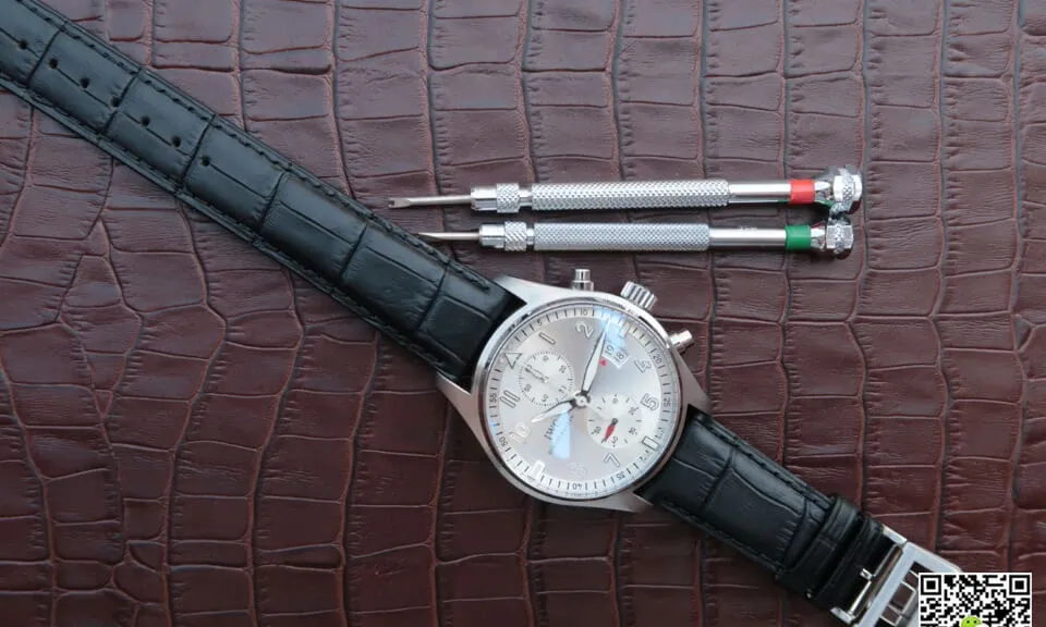 IWC Pilot JU-AIR Special Edition IW387809 ZF Factory 1:1 Best Edition Replica Watch Black Strap
