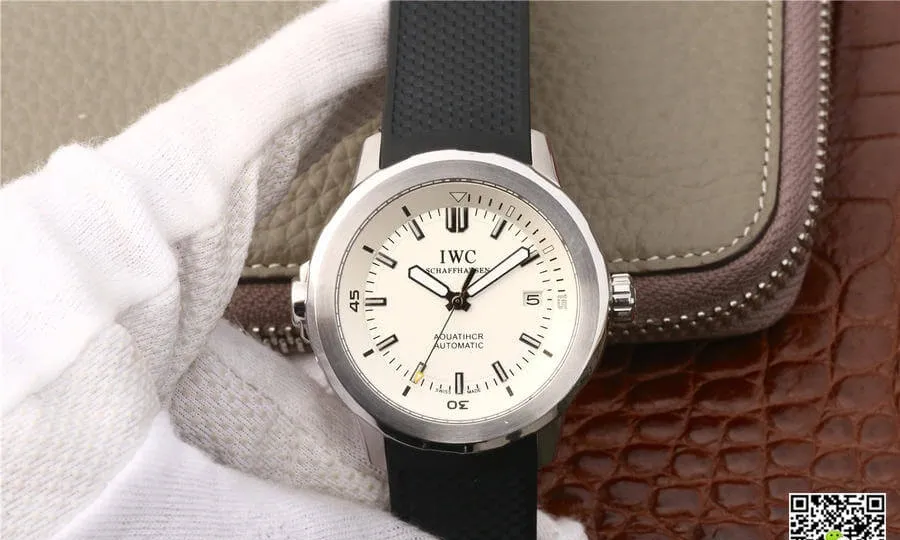 IWC Aquatimer IW329003 V6 Factory 1:1 Best Edition Replica Watch Black Strap