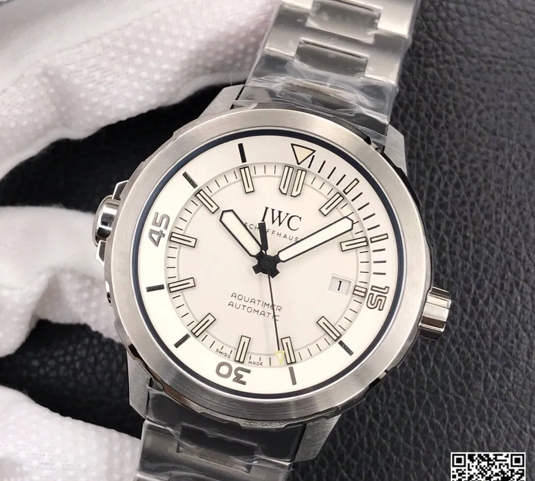 IWC Aquatimer IW329004 V6 Factory 1:1 Best Edition Replica Watch White Dial