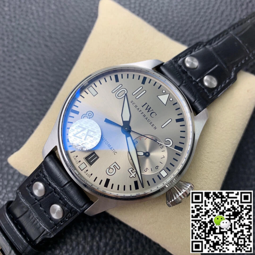 IWC Big Pilot IW500906 ZF Factory 1:1 Best Edition Replica Watch Leather Strap