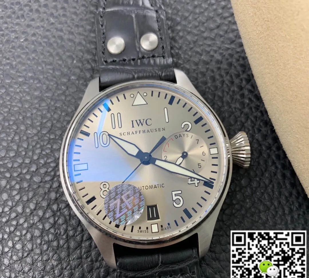 IWC Big Pilot IW500906 ZF Factory 1:1 Best Edition Replica Watch Leather Strap