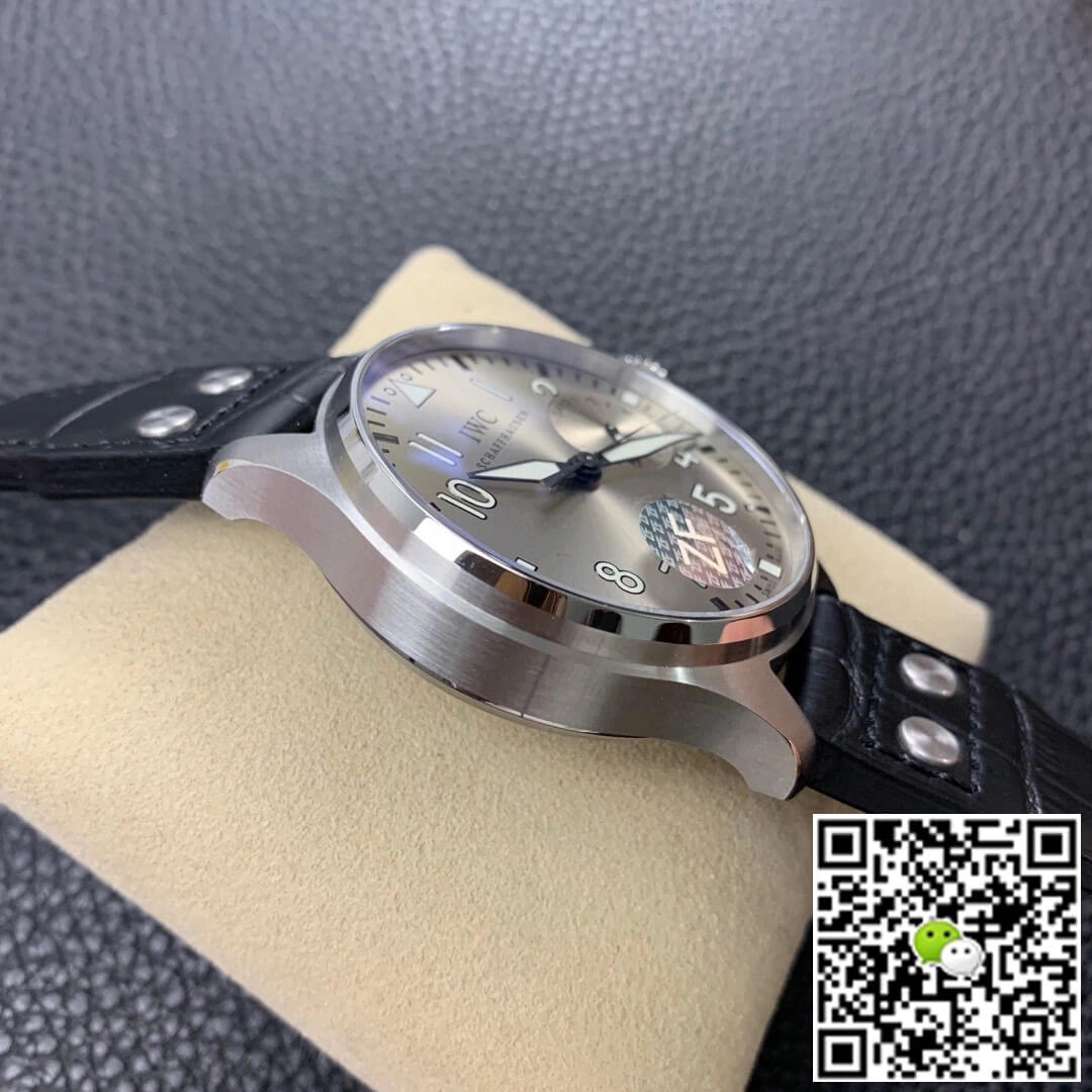 IWC Big Pilot IW500906 ZF Factory 1:1 Best Edition Replica Watch Leather Strap