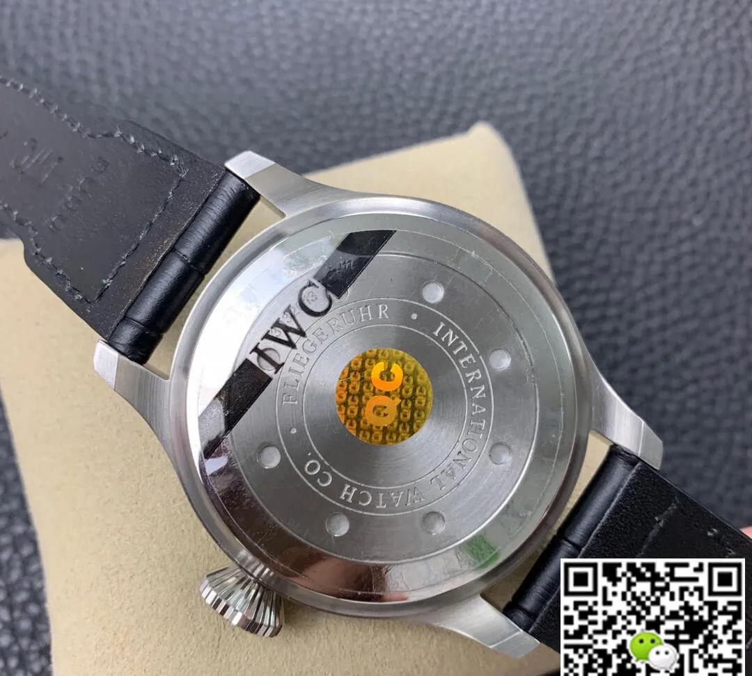 IWC Big Pilot IW500906 ZF Factory 1:1 Best Edition Replica Watch Leather Strap