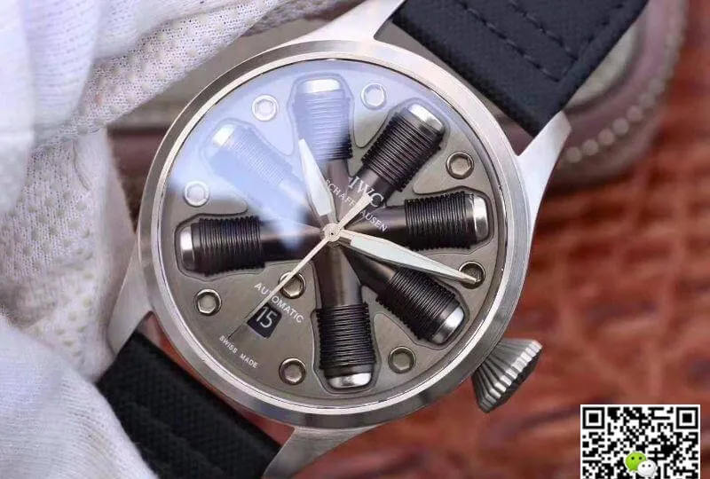 IWC Big Pilot Top Gun 1:1 Best Edition Replica Watch Swiss ETA A23J 316L Steel
