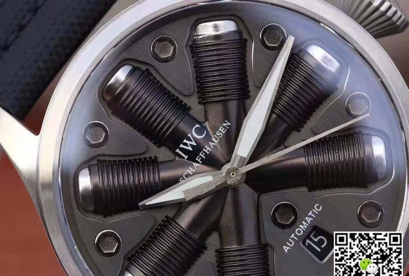 IWC Big Pilot Top Gun 1:1 Best Edition Replica Watch Swiss ETA A23J 316L Steel